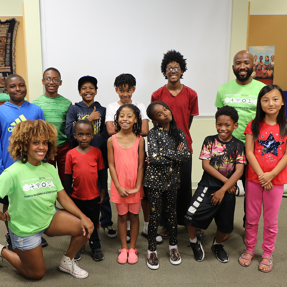 Students with instructors